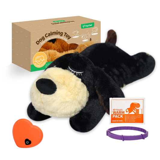 Heartbeat calming plush toy gift set