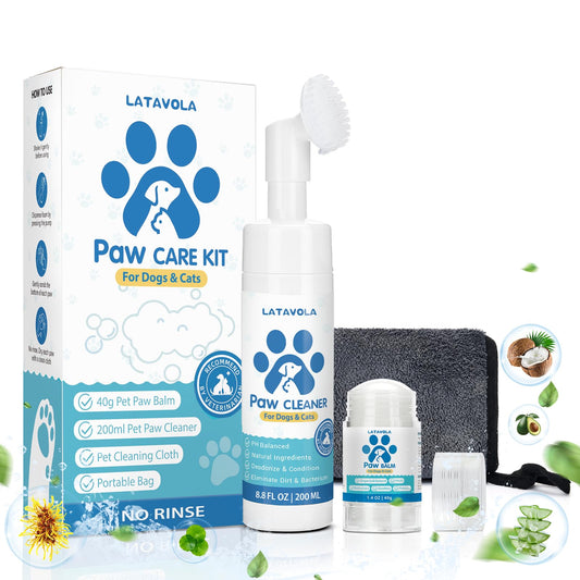 Dog Paw Cleaner Care Kit